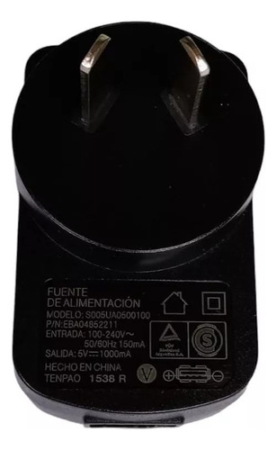 Cargador De Pared Usb 5v Universal Celular Tablet Económico 