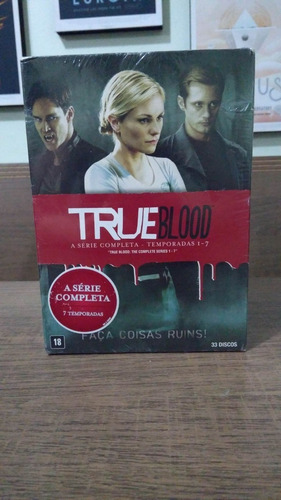 Imagem 1 de 5 de True Blood A Série Completa Box C/ 33 Dvds Original Lacrado