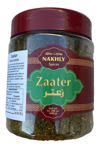 Zaatar Palestino Premium, Mezcla De Especies, 400 Gr (zatar)