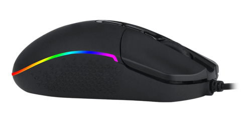 Mouse gamer de juego Redragon Invader M719-RGB negro