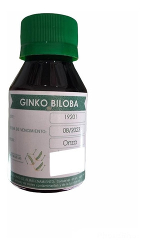 Extracto De Ginkgo Biloba  X Onza - g a $17000