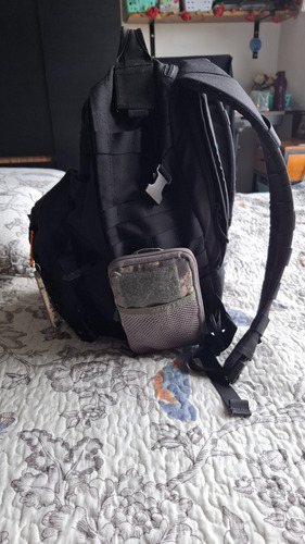 Mochila Tactica 5.11 Five Eleven Rush 12 24 Litros Impecable Negro Liso (Usado)