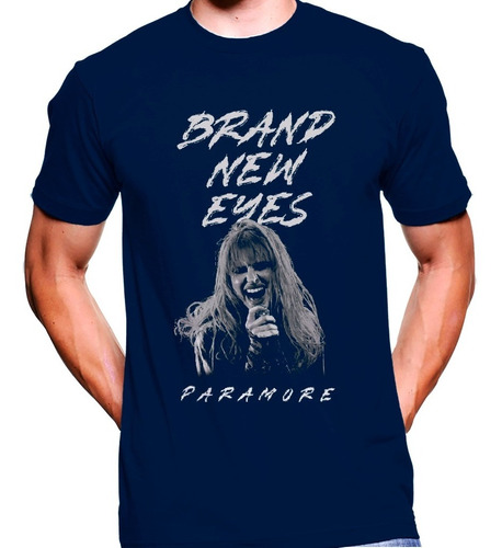 Camiseta Estampada Premium Dtf Paramore Brand New Eyes 