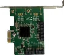 Comprar Placa 4 Puertos Sata Iii Pci-e 2.0 X1 Tarjeta Controladora