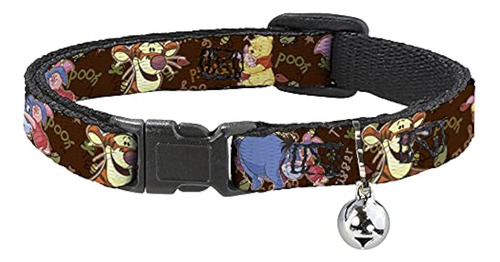 Cat Collar Breakaway Winnie El Personaje De Pooh Posa De 8 A