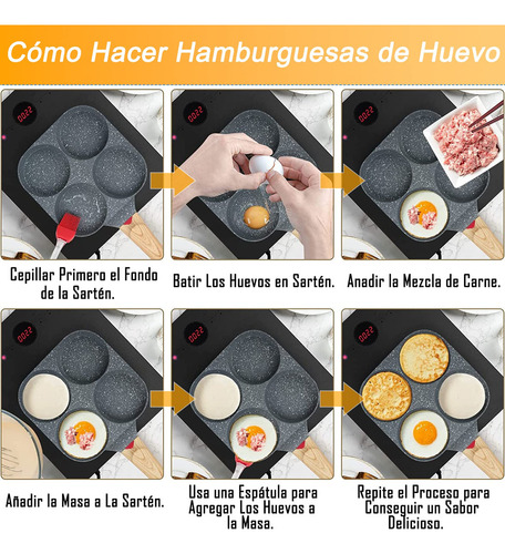 Bc Sartén Antiadherente For Huevos,sartén Antiadherente Con