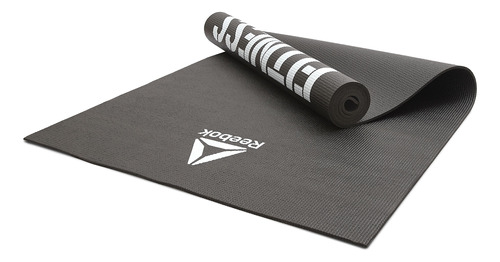 Colchoneta Yoga Mat Negra  Love  4mm Reebok Supergym