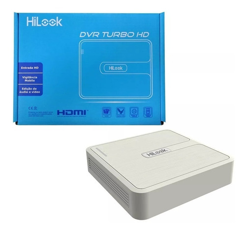 Kit Hikvision Hilook Dvr 1080 4ch + 4 Cámaras 1080p +accesor
