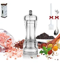 Comprar 1pcs Pepper Molinero Sal Salmadora De Pimienta Colmillos Tra
