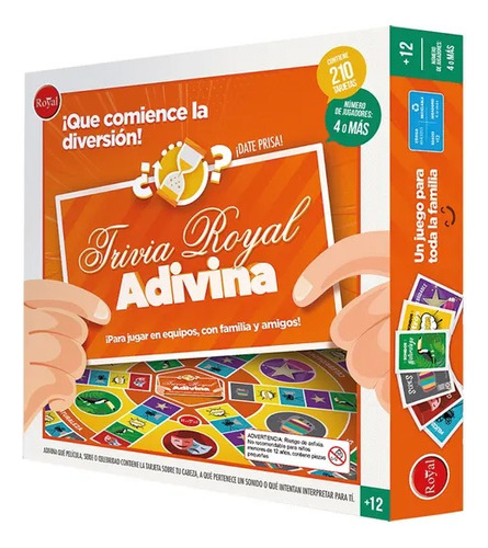 Juego De Mesa Trivia Adivina Royal