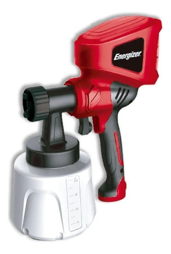 Pistola Para Pintar Ez400pg Energizer Color Rojo