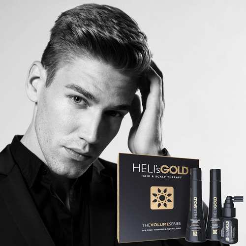 Helis Gold Volume Series Kit De Viaje - Para Cabello - Champ