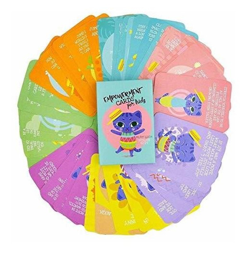 Juego De Cartas Para Niño Empowerment Cards For Kids 45 Acti