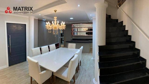 Maravilhoso Sobrado Com 3 Dormitórios À Venda, 360 M² Por R$ 800.000 - Sítio Cercado - Curitiba/pr - So2462
