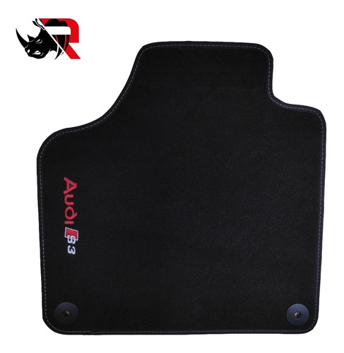 Imagen 2 de 5 de Tapete De Alfombra Automotriz Compatible Con Audi S3