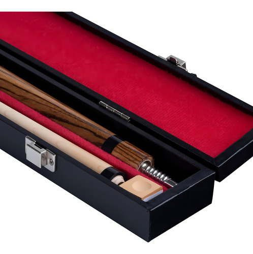 Casemaster Deluxe Funda Rígida Para Taco De Billar/billar, Con Capacidad Para 1 Taco Completo De 2 Piezas (1 Culata/1 Eje)