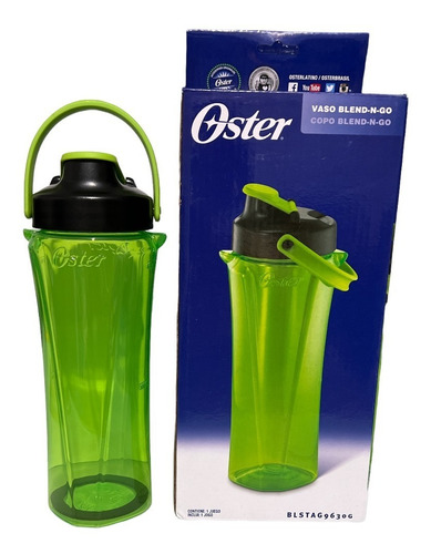 Vaso Para Licuadora Oster Termo Blend & Go Oster Color Verde
