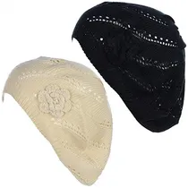 Comprar Gorros Sombreros Y Boinas De Punto Beige Talla Única