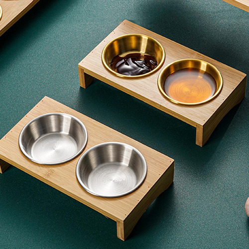 2 Plato De De Soja, Juego De Condimentos, Plata 2 Rejillas