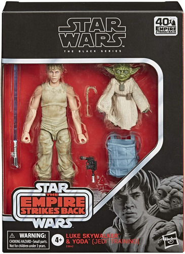 Star Wars The Black Series Luke Skywalker Y Yoda 