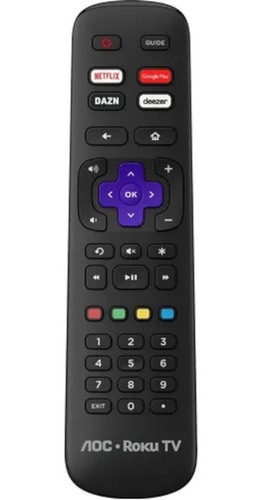 Smart Tv Aoc 32 Led Hd Wi-fi Roku Google Assis. Siri Alexa