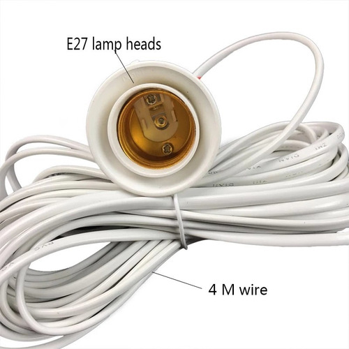 X10 Soquete E27 Con Interruptor Cable 5 Mts Enchufe C 009025