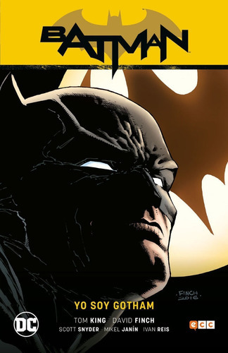 Batman De Tom King Vol. 01: Yo Soy Gotham, de Scott Snyder, Tom King. Editorial DC, tapa dura en español, 2018