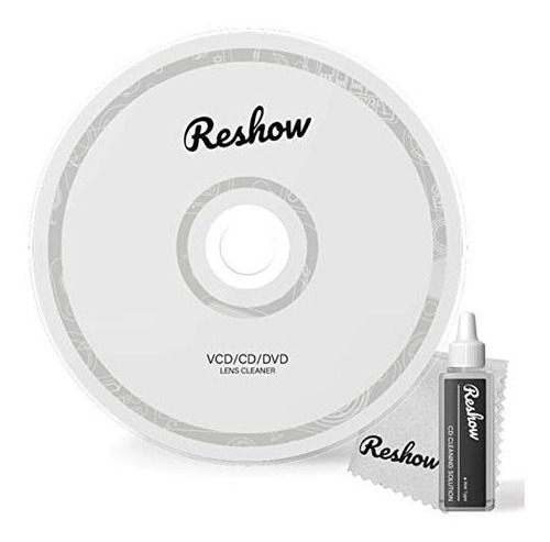 Disco Limpiador De Cd Reshow Para Reproductor De Cd Y Lente