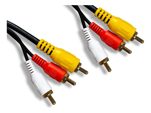 Cable Compuesto Cablelera 3 Rca, 50 Pies, 22 Awg, Cable De V