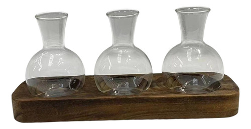 Jarrones De Hidropónicas, Macetero De Cristal Moderno Con