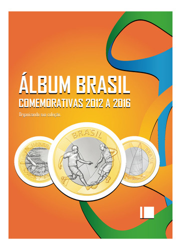 1 Álbum Porta Moedas Colecionador Jogos Paraolímpicos