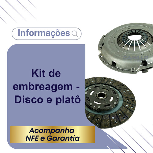 Kit Embreagem Platô Disco Sprinter 516 2.2 16v 2020 2021