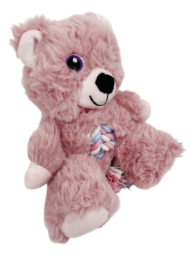Brinquedo Pelúcia Com Apito Kong Knots Teddy Para Cachorro