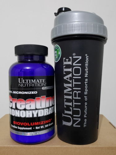 Creatine Monohydrate - 300 Gramos - Ultimate Nutrition - Usa