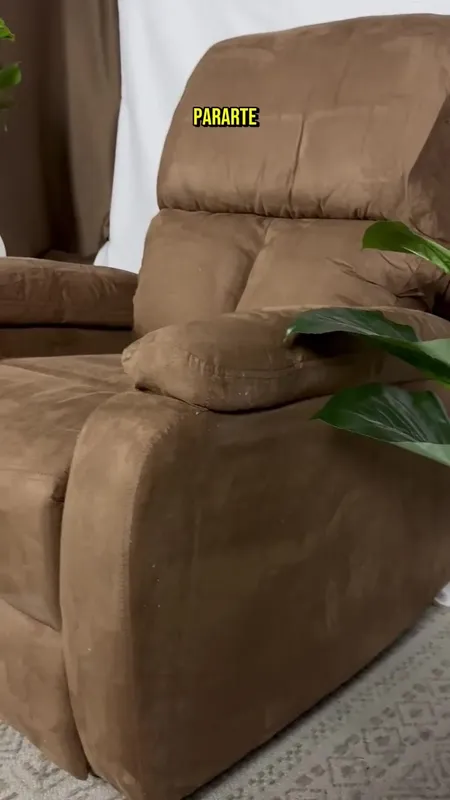 sillon reclinable moderno de lino Matheus Vs8070