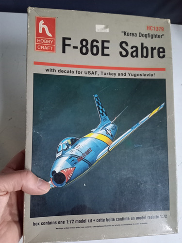 Avión F 86 Sabre , Hobby Craft 