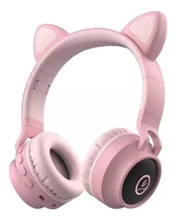 Headphones Cat Ear, Oregeras Bluetooth De Gato Con Luz Led