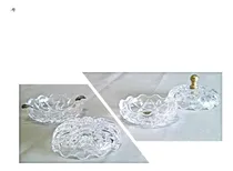 Comprar Juego De Cofre Y Cenicero De Cristal De Roca Italiano