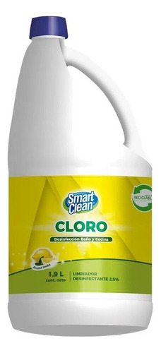 Cloro Smart Clean Aroma Limón 1.9 L