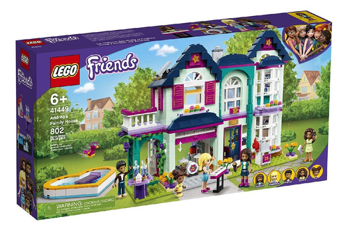 Lego 41449 Friends Casa Familiar De Andrea 