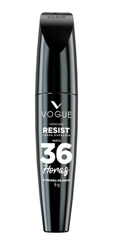 Mascara De Pestañas Vogue Resist 36 Hs Waterproof Volumen