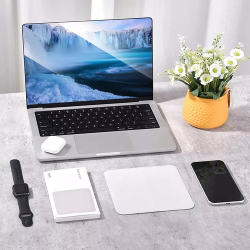 Paño De Pulido Microfibra Limpiador Pc Para Macbook 2 Piezas