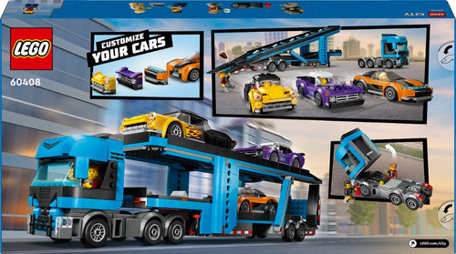 Lego® City Camión De Transporte Con Autos Deportivos 60408