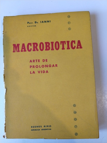 Macrobiótica Profesor Ianni