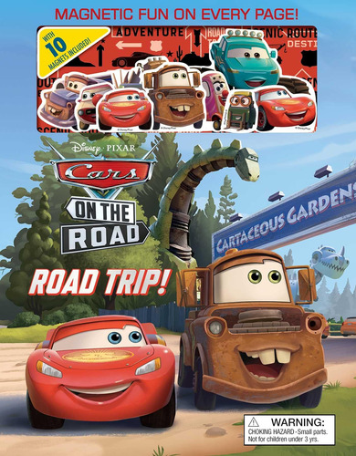 Libro: Disney Pixar: Cars On The Road: Road Trip! (magnetic