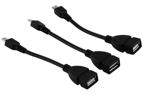 3 Cables Adaptador Otg Micro Usb Tablet Memoria