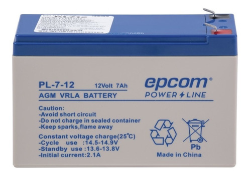 Batería Ups Epcom 12v/7ah