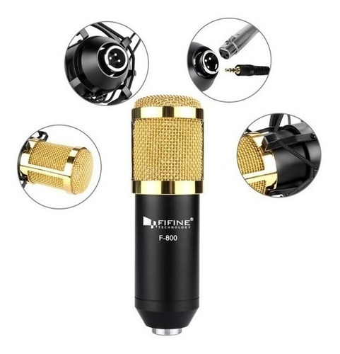 Imagen 4 de 10 de Microfono Condenser Fifine F-800 Estudio Karaoke Nuevo