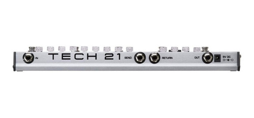 Imagen 3 de 5 de Pedal de efecto Tech 21 Fly Rig 5 v2 plateado
