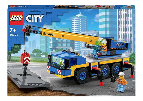 Lego Bloques City Mobile Crane Grúa 340 Pzs 60324